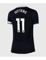 Chelsea Jamie Gittens #11 Alternativní Dres pro Dámské 2025-26 Krátký Rukáv